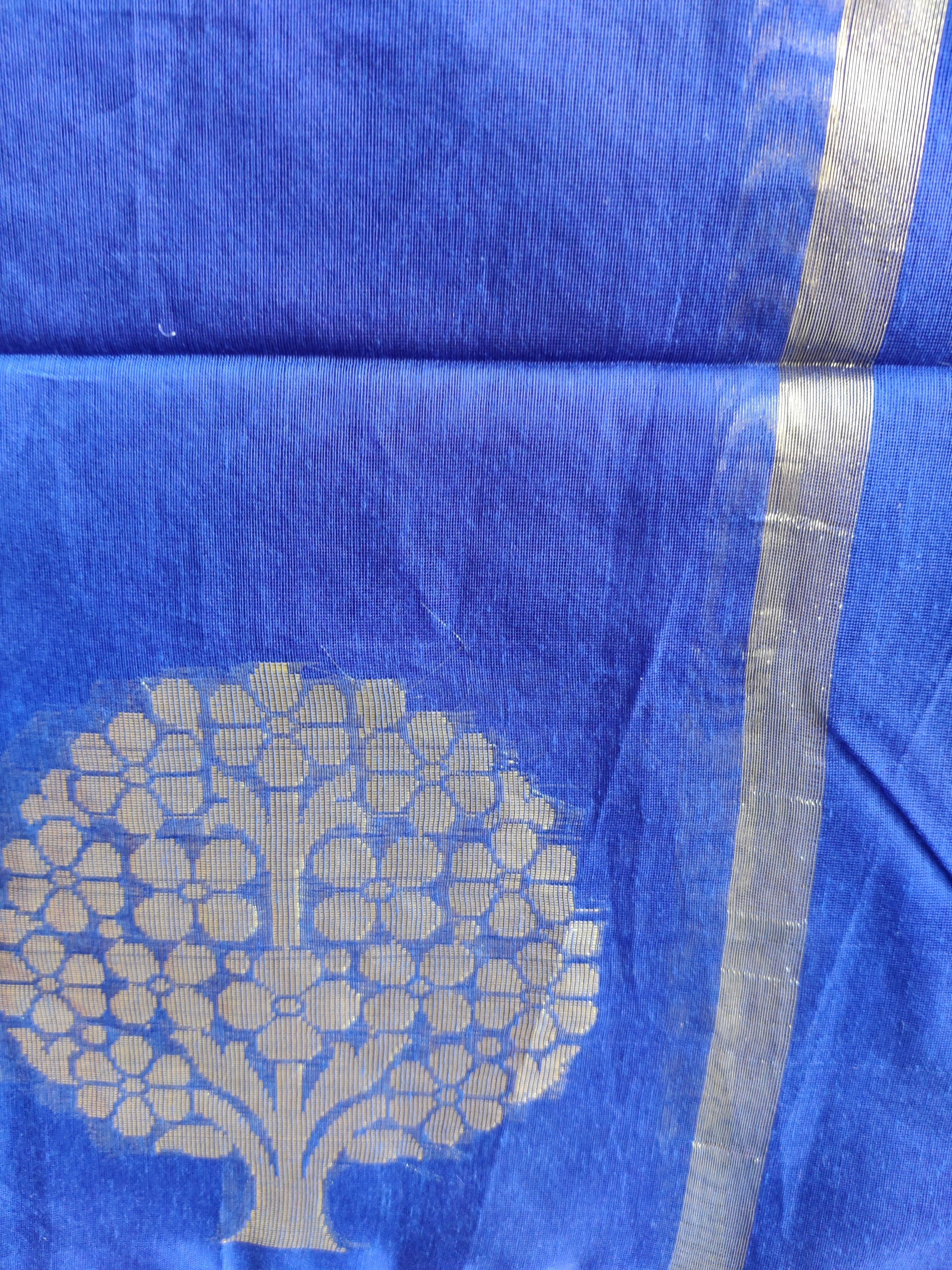 Blue Tree Dupatta  from amodini